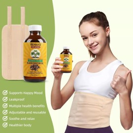 100% Pure Blooming Flower Meet Beauty Organic Castor Oil 100% Pure Nourishin Pack Hot/Cold