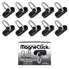 balloonin. MagneClick® SLiM Ceiling Magnet Starter Kit (15lb Black)
