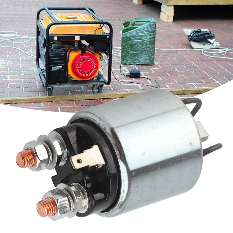 DOUQIFEI Solenoid Switch, Starter Relay Switc Motor Starter Relay Solenoid