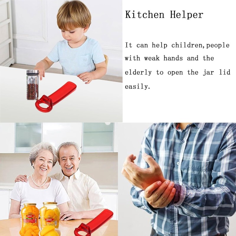 Jar Opener Easy Grip 2 Pack Jar Keys Opener for