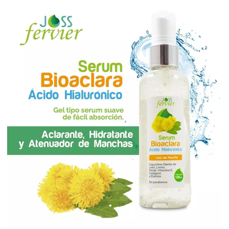 Joss Fervier Serum Acido Hialurónico Con Agave Y Proteina 2x1