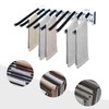 Pull Out Pants Rack Trousers Hanger, 9-Arm Steel Jeans Pants