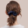 LILYSILK 100% Pure Silk Scrunchies Hair Elastic for Women Girls