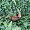 Vivid Arts Hanging Robin Heart Feeder