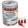 100PCS 8 AWG #10 M5 Insulated Fork Crimp Connector 62A