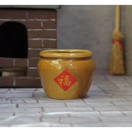 SMA 1:12 Dollhouse Miniature Large Ceramic Vase H66-C