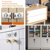 ETEKJOY Keyless Cabinet Lock 3-Digit Combination Password Hasp Latch Lock