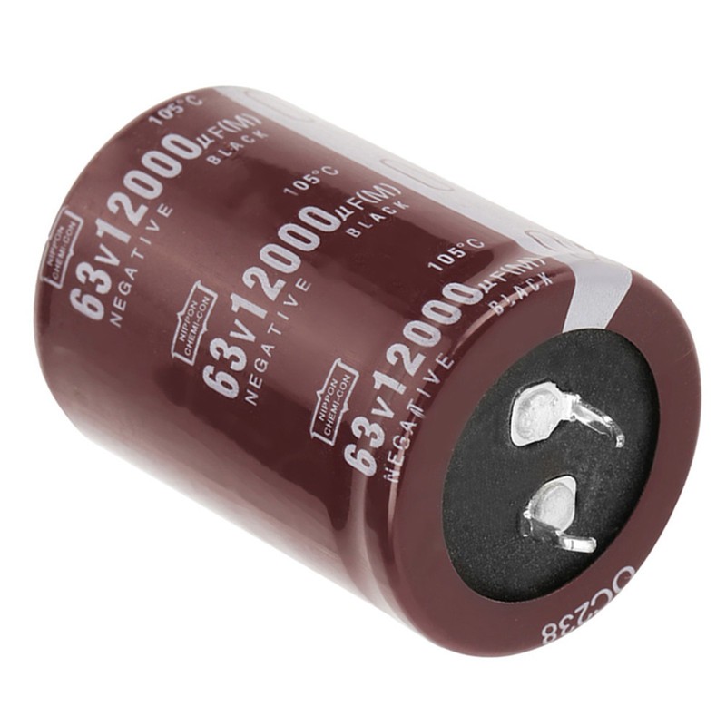 2pcs Audio 63V 12000uf Filter HIFI Electrolytic Capacitor 35*50mm for