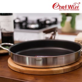 Chef One [Chef Win] 2PLY coating 32cm full pan / 쉐프원 [쉐프윈] 2PLY 코팅 32cm 전팬