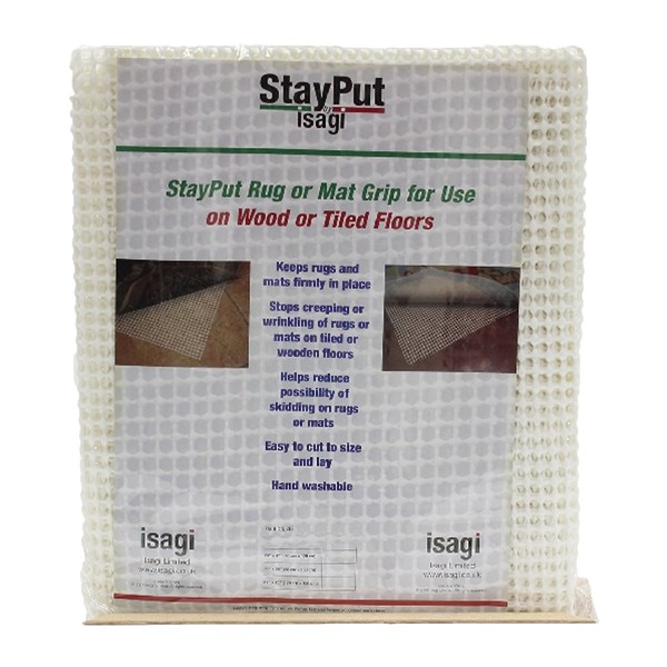 StayPut non-slip Rug Underlay for hard floors, 120 x 180cm