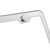 KA License Plate Frame Polish Mirror Chrome T304 Stainless Steel