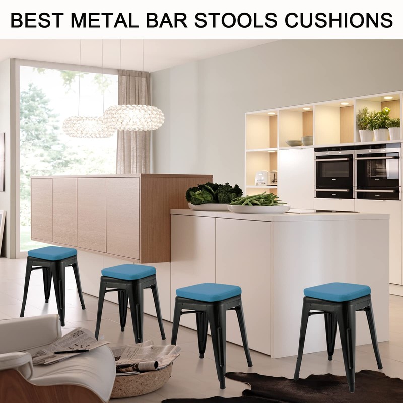 BUYUE Enhanced Anti-Slip Magnetic Bar Stool Cushion 1 Piece, Luxury