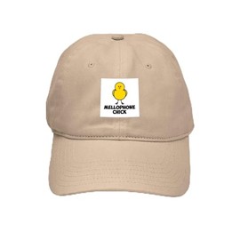 CafePress Mellophone Chick Cap Unique Adjustable Baseball Hat Khaki