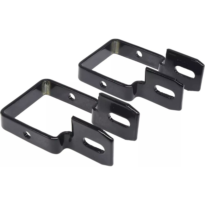 Unbranded 2" Square Steel Fence Brackets with Screws and Bolts