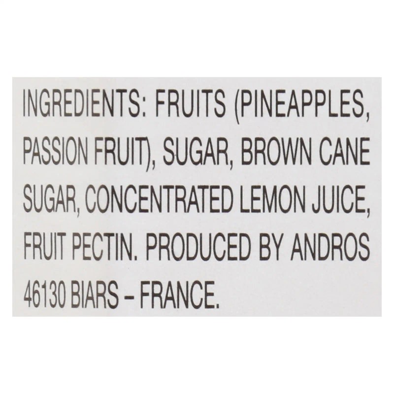 UD_Bonne Maman-Organic Pineapple Preserves Case 6-13 oz Sweet Sour Taste