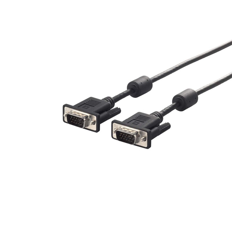 Buffalo BSDCV20BK BUFFALO Display Cable, Extra Fine Point D-Sub15:D-Sub15 with