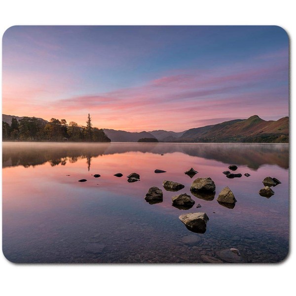 Rectangle Mouse Mat - Derwentwater English Lake District 23.5 x