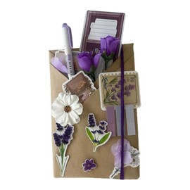 rockible Date with A Book Mystery Book Holidays Readers Themed Party Creative Romantic Birthdays Present Bookish Gift Gift Box, Purple