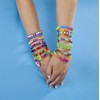 folia 339529 - Rubber Loops zweifarbig, 500 Gummibänder, inklusive 25