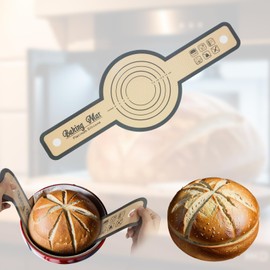 Silicone Bread Sling for Dutch Oven, Reusable Non-Stick Sourdough Baking Mat with Long Handles, Silicone Bread Sling Baking Mat For Transfer Sour Dough Bread (1PCS)