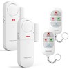 TECKNET Door Alarm Sensor 2 Packs With Remote Control, Window