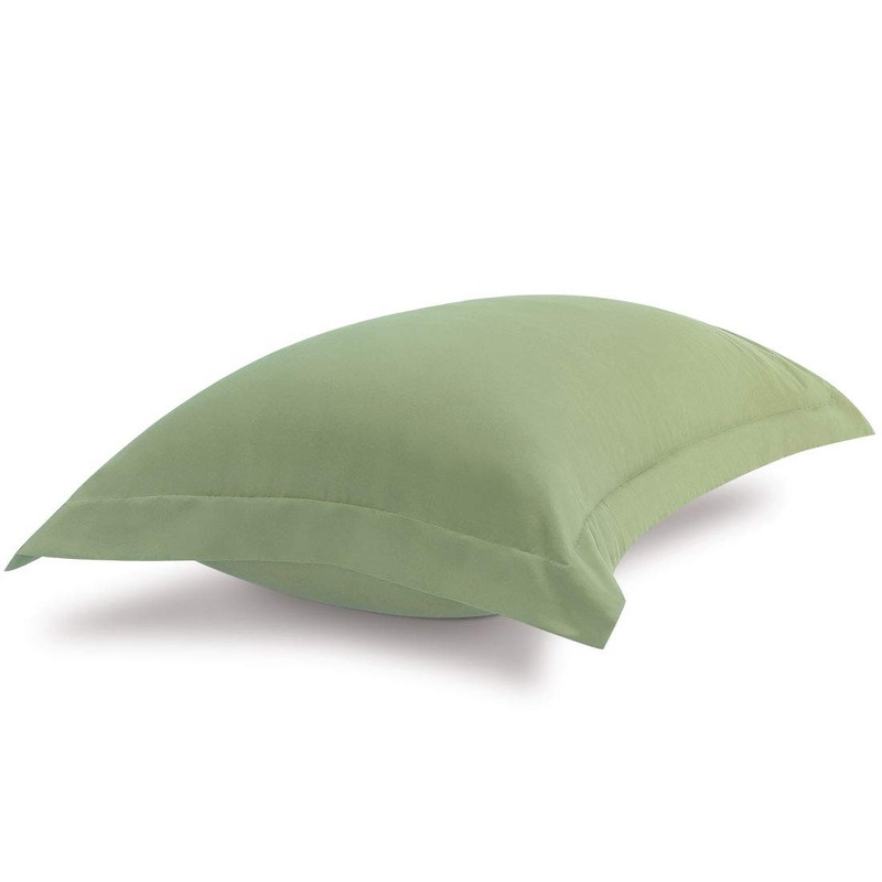 PiccoCasa Pillow Shams Double Brushed Microfiber, 2 Packs Pillowcases with