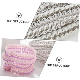 Ipetboom 3pcs Mesh Headbands for Washing Face and Elastic Hairbands for Makeup and Facial Treatments Random Colors for Skincare Routine