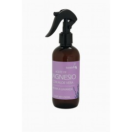 Aceite de Magnesio IsaaQuim con Aloe Vera y Aroma a Lavanda | Uso Cosmético y Relajante | 250 ml