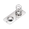 MECCANIXITY 15 Pcs Battery Spring Metal Contact Plate 21mm x