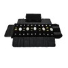 SCIKHEFT Portable Ring Travel Bag Jewelry Travel Roll Bag Small