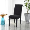 Extra Large and Soft Black Chair Covers,for Banquet Chair Covers,Detachable