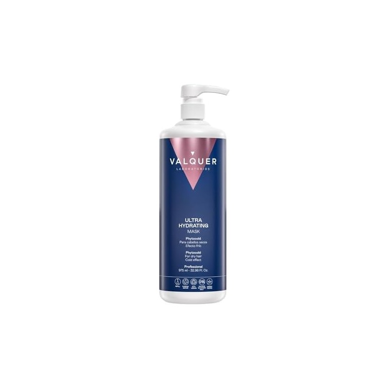 VALQUER Mascarilla Capilar Ultra Hidratante Zero 975 ml