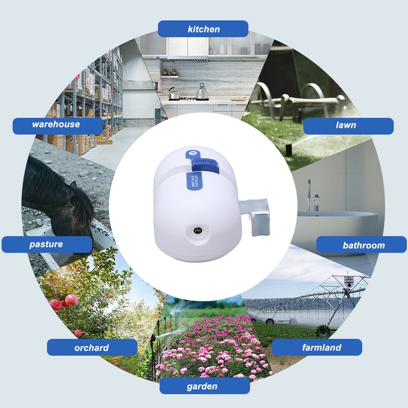 WiFi Smart Water Valve Timed Automatic Shut Off Sprinkler Controller