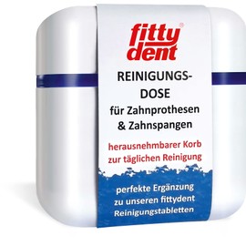 fittydent® Cleaning box for dentures storage
