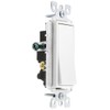 Leviton 15 Amp, 120/277 Volt, Decora Rocker 3-Way AC Quiet