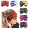 AQOKKA Extra Wide Headbands for Women Large Turban Headband Non