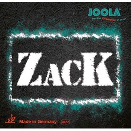 JOOLA TGRUB018 Table Tennis Rubber, Soft Backing, Zack, Red (019) 1.9