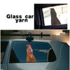 3D Window Car Chicken Crack Sticker,Funny Chicken Car Decals,for Wall