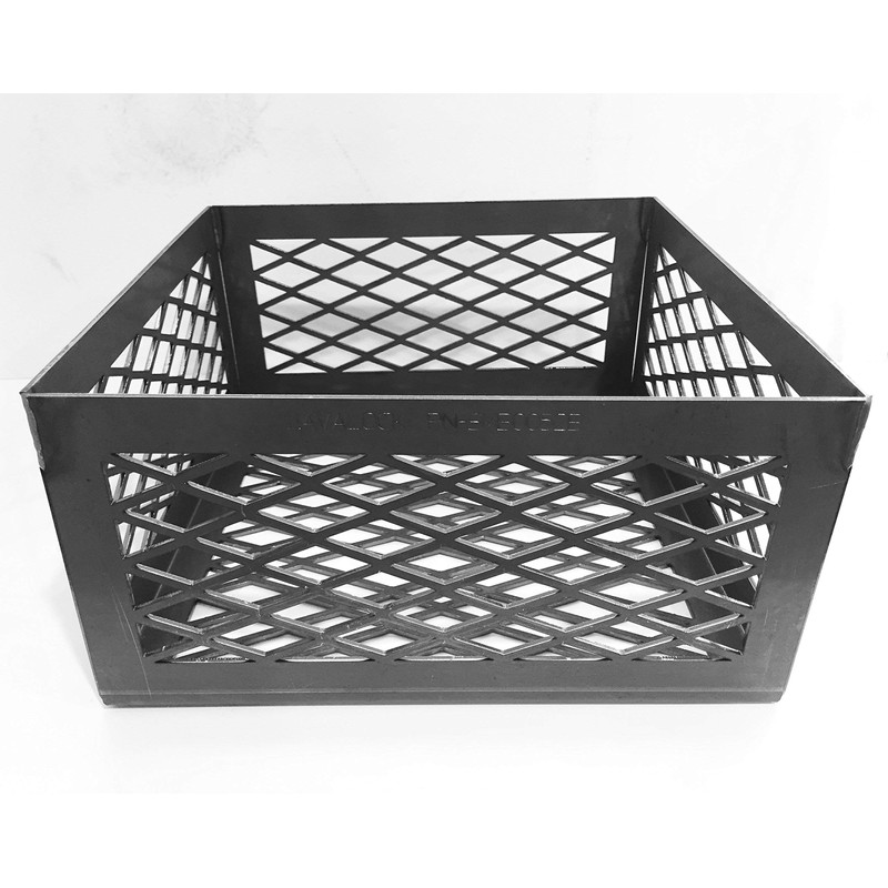 Total Control® BBQ Charcoal Basket smoker pit fire box 12