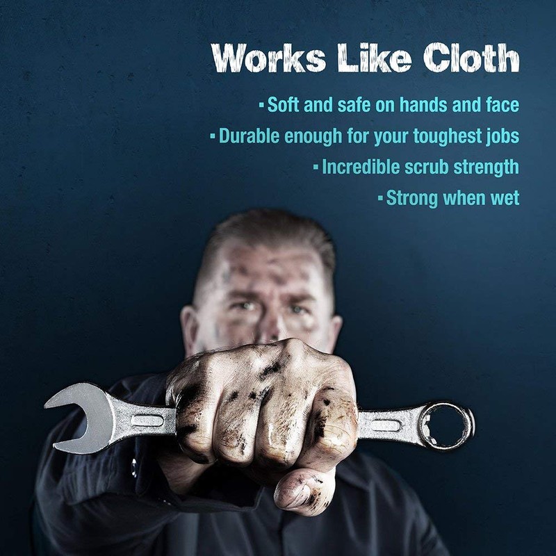 Sellars Wipers & Sorbents Blue Shop Towels, 6-Roll Pack -