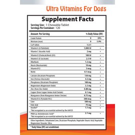 Allergy Immune Bites for Dogs - Dog Ultra Vitamins - Veterinarian Recommended - Immune Support - Hair Skin Eyes and Bones Support - Dog Vitamin Senior - 3 Bottles (360 Treats)