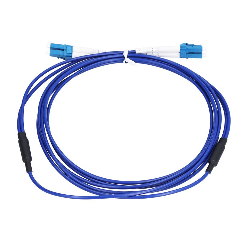 Optical Fiber Patch Cord Armored Jumper Single Mode 2 Core