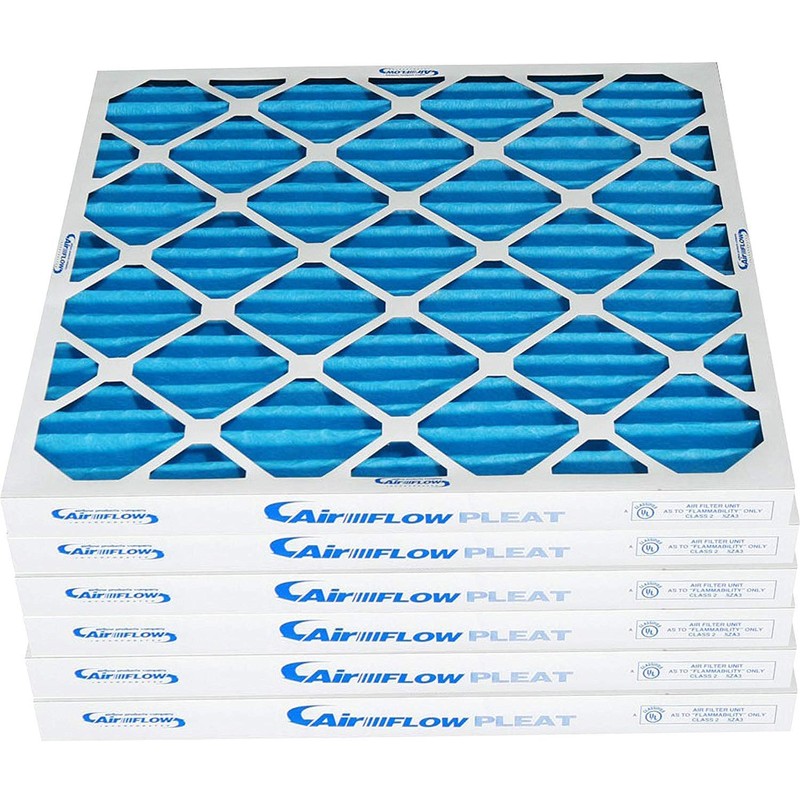 Airflow Products 12x24x2 MERV 10 Pleated Home A/C Furnace Air