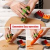2 Pcs Hand Vegetable Peeler Palm Peeler Finger Grips Comfortable