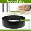 Chicken Dust Bathtub,Bottomless PE Chicken Dust Bath Containers,Adjustable Chick Coop