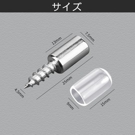YANYULI 20pcs Shelf Holder Dowel Shelf Pins Dowel Shelf Dowels Screw Type with Rubber Sleeve Easy Installation Fixing Support Pin Shelf Support Pins for Furniture Bookshelf Cupboard