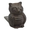 Abbott 27-4608 Collection Cast Iron Owl Door Wedge, Brown