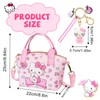 Girls' Handbag, Handbag for Children with Adjustable Strap, Cat Cartoon