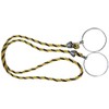 TRUSCO(トラスコ) コーン用ロープ 標識 黄×黒 12mm×2m TCC-30