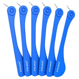 GALVANOX Llave Giratoria de Expansión Ortodóncica Dental para Expansores Palatinos, Paquete de 6